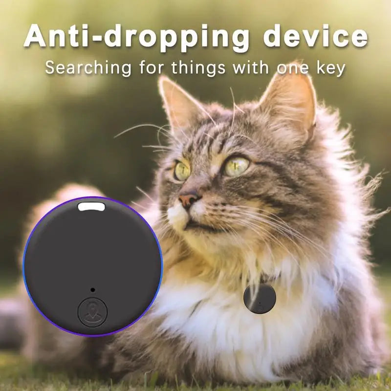 Bluetooth 5.0 Mini GPS Tracker - Anti-Lost Device for Pets, Children, Bags, and Wallets - Smart Finder Locator for iOS and Android