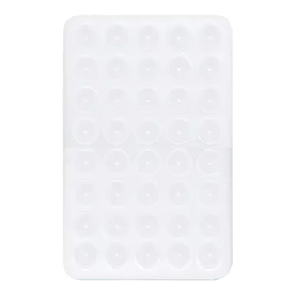 Set of 3 Double-Sided Silicone Suction Cup Phone Cases with Detachable Stand for Hands-Free Wall Mounting for Selfies and Videos